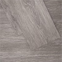 Peel and Stick Floor Tile  6x36in  36Pack  Grey