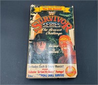Survival Ser. Gravest Challenge '91 Wrestling VHS