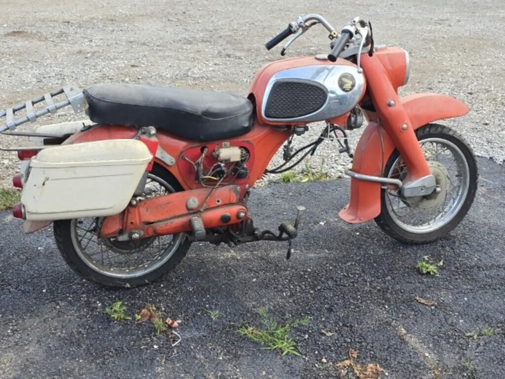 ca 1965 Honda Benly Dream Motorcycle