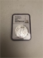 2021 American Silver Eagle Type 1 NGC MS 69