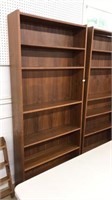 2 MID CENTURY BOOKCASES