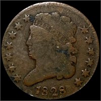 1828 Classic Head Half Cent NICELY CIRCULATED