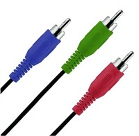 onn. 6 RCA Component Video Cable