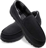Mens Slippers Microsuede Moccasin SIZE 13