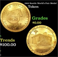 1962 Seattle World's Fair Medal Grades