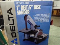 Delta 1" Belt & 5" Disc Sander - NEW!