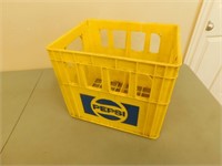 Plastic Pepsi bottle crate 11X15X13