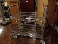 Metal Rolling Stainless Cart