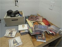 Batch of CD Cases, Vinyl, Bezel Box, ...