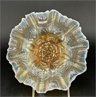 Doubled Stem Rose dome ftd 3 in 1 edge bowl