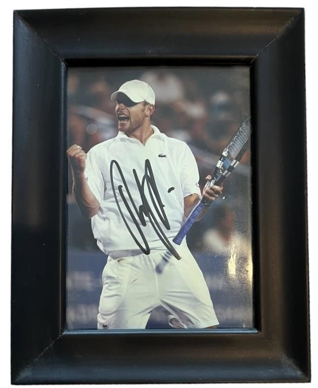Andy Roddick Autographed Photo