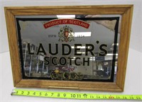 Lauder's Scotch Mirrored Sign