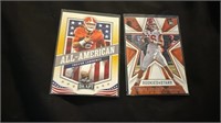 Leaf Draft All American Trevor Lawrence 2 lot