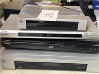 Sony blue ray player & more