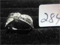 NICE STERLING RING SIZE 6.75