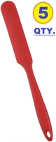 NEW LOT OF 5 - SILICONE ICING SPATULA-$45