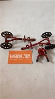 Cast Iron Toy with Man