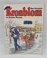 1982 Kronblom By Gunnar Persson