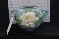 Roseville 2 handle Water Lilly Vase