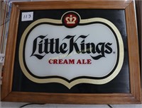 Little Kings Cream Ale Sign