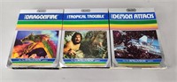 3 Imagic Intellivision & Sears Super Video Games
