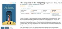 The Elegance of the Hedgehog Paperback