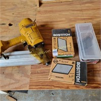 Bostitch Finishing Nailer Air Power  and Nails