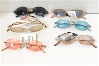 6 Pcs Assorted Sunglasses