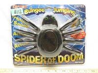 Spider of Doom! Bungee Jumping Decoration NIB!