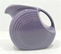 Fiesta Post 86 disc water pitcher, lilac