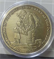 Veteran challenge coin