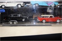 2 Die Cast Cars & Trailer