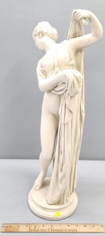 Classical Nude Plaster Figure