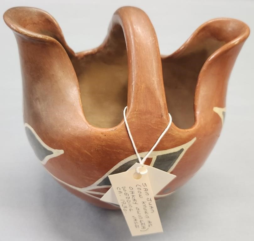 San Juan Wedding Vase Native American Pottery