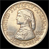 1921 Missouri Half Dollar CLOSELY UNCIRCULATED