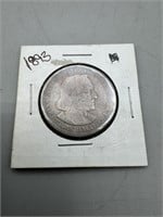 1893 Columbian Silver Expo Half Dollar