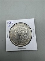 1880-O Morgan Silver Dollar