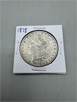 1878 7 TF Morgan Silver Dollar