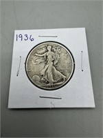 1936 Silver Walking Liberty Half Dollar