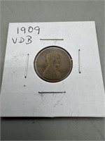 1909 VDB Lincoln Wheat Penny