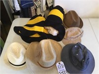 7 men's hats