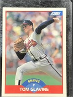 1989 SCORE TOM GLAVINE