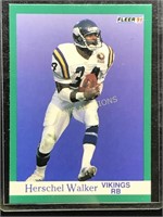 1991 FLEER HERSCHEL WALKER