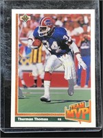 1991 UPPER DECK THURMAN THOMAS (TEAM MVP)