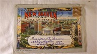 Vintage 1930s original New Haven postcard packet -