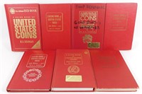 7 Red Books - Different Dates, Great Reference,
