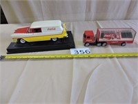 Coca Cola Collectible Automobile Models