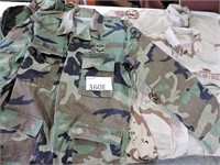 Medium Fatigue and Cammo Clothing Lot