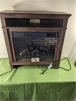 Wooden Electric Fireplace