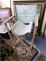 Folding Canvas DIrector's Chair